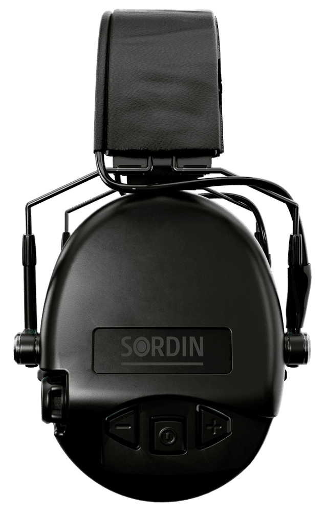 Supreme MIL Aux Slim Headband kuulosuojaimet, Black, view: 1