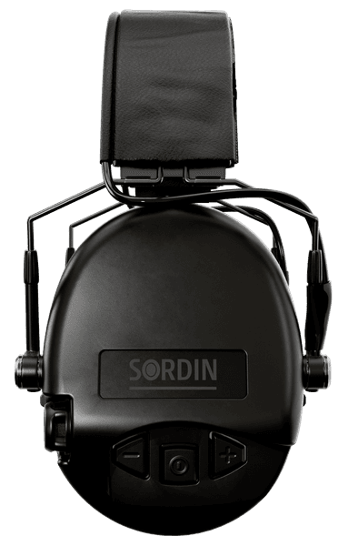 Supreme MIL Aux Slim Headband kuulosuojaimet, Black, view: 1