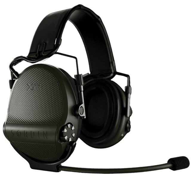 Supreme X2 BT Green Headband Leather Gel kuulosuojaimet, view: 0