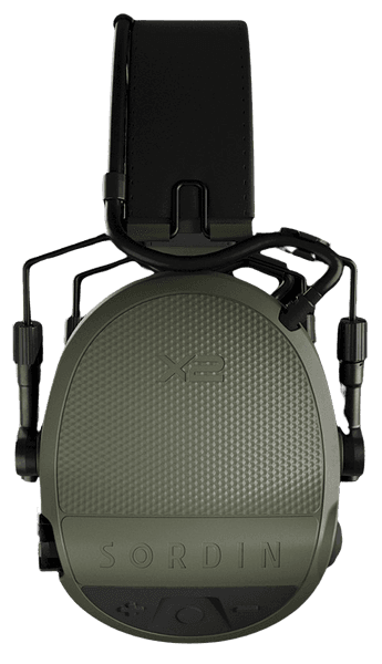 Supreme X2 BT Green Headband Leather Gel kuulosuojaimet, view: 1