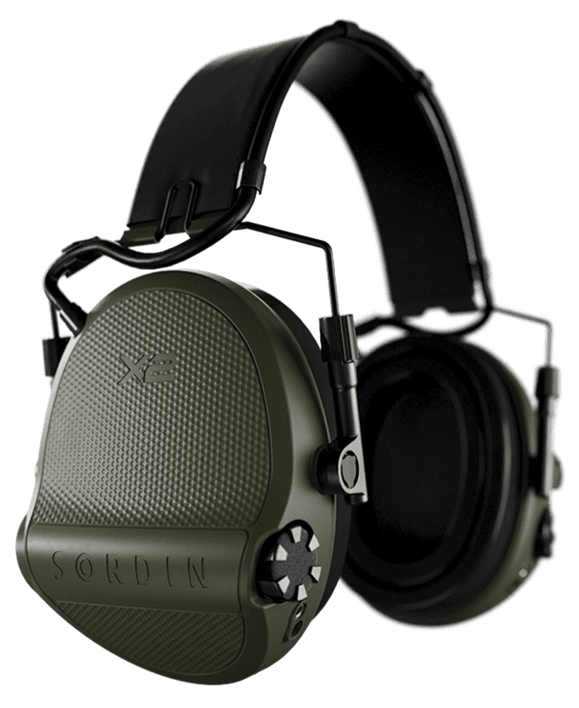 Supreme X2 BT Green Headband Leather Memory Foam kuulosuojaimet, view: 1