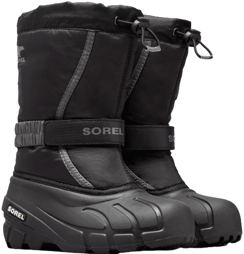 Kids Flurry lasten talvikenkä, musta/harmaa, view: 1