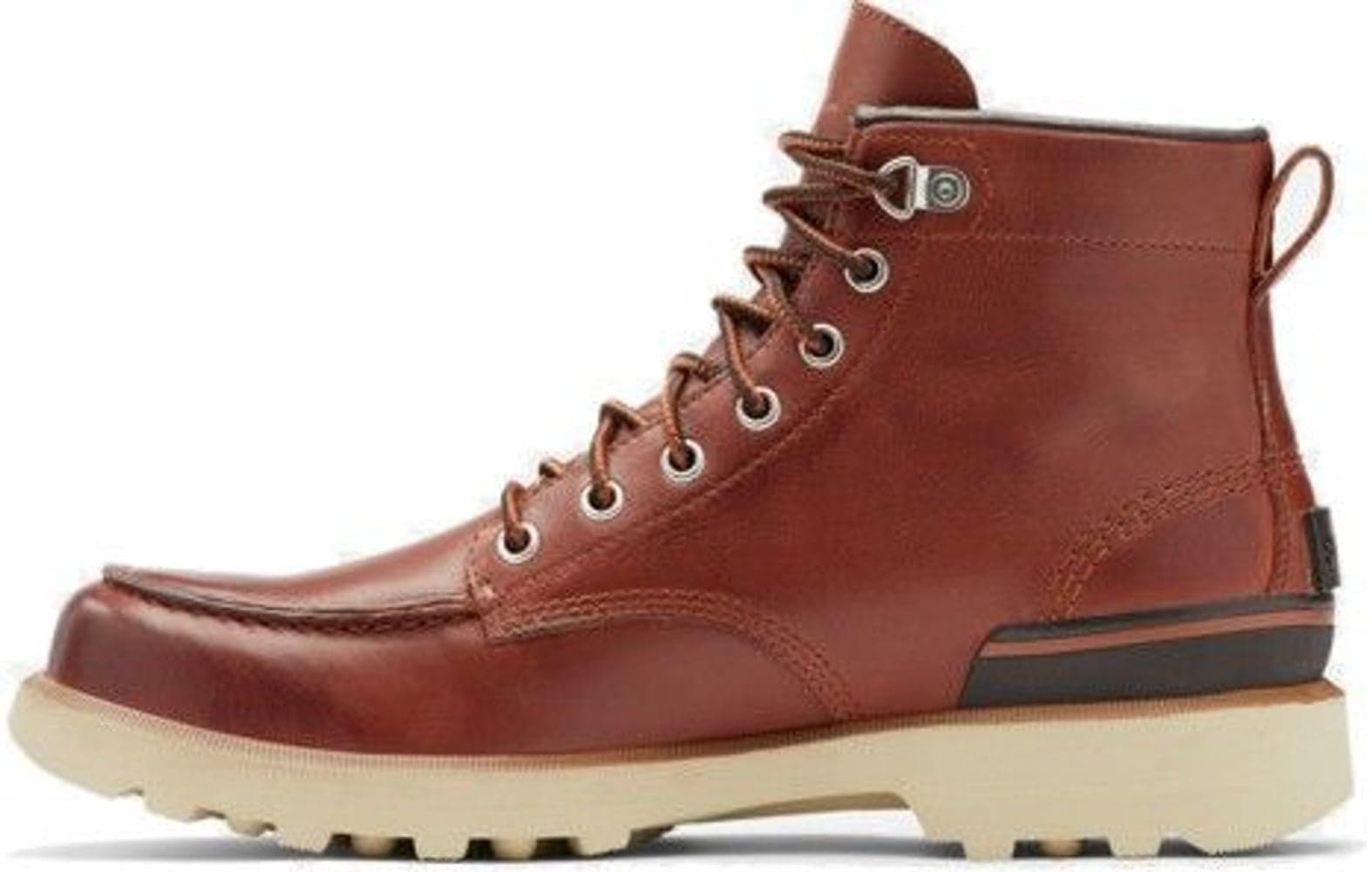 Caribou Moc WP -miesten kengät (Caramel/Oatmeal), view: 2