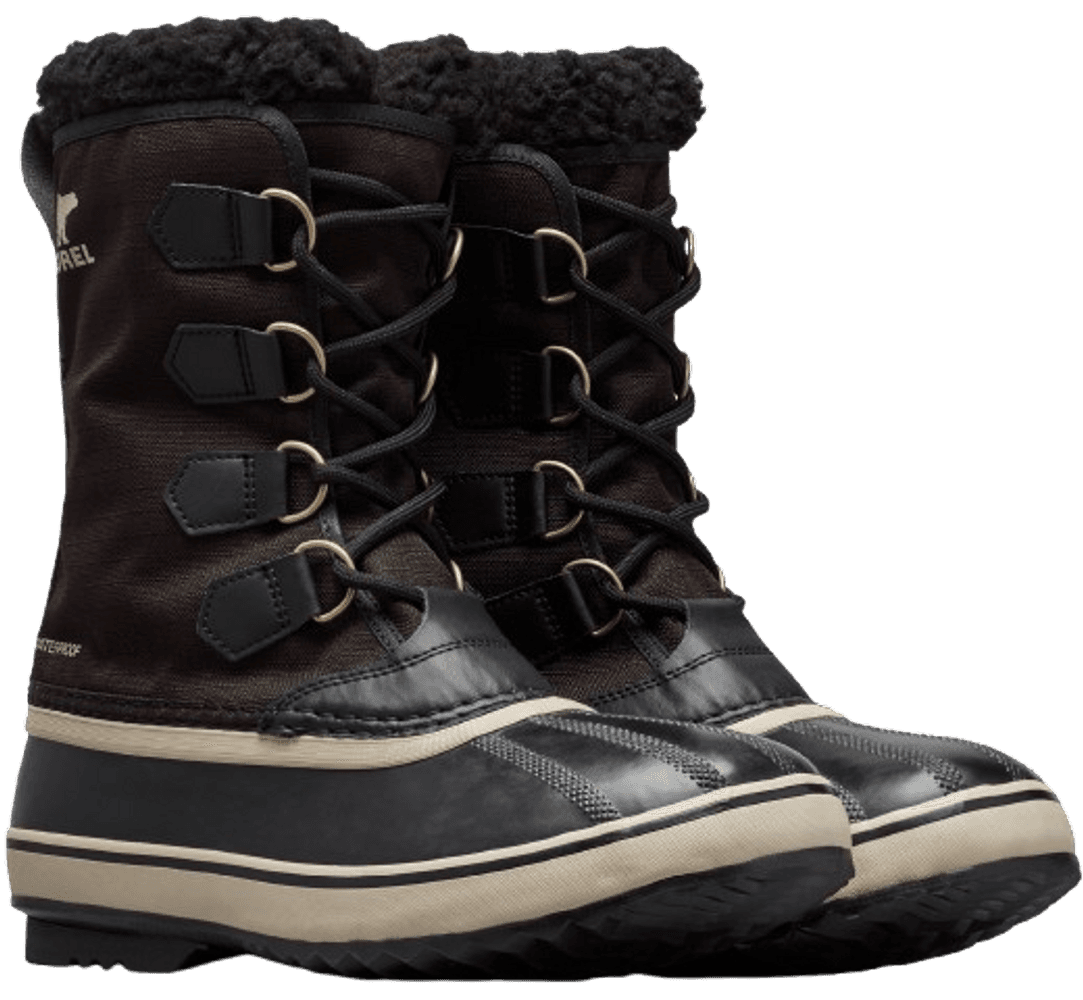 1964 Pac Nylon WP talvisaappaat, musta, view: 1