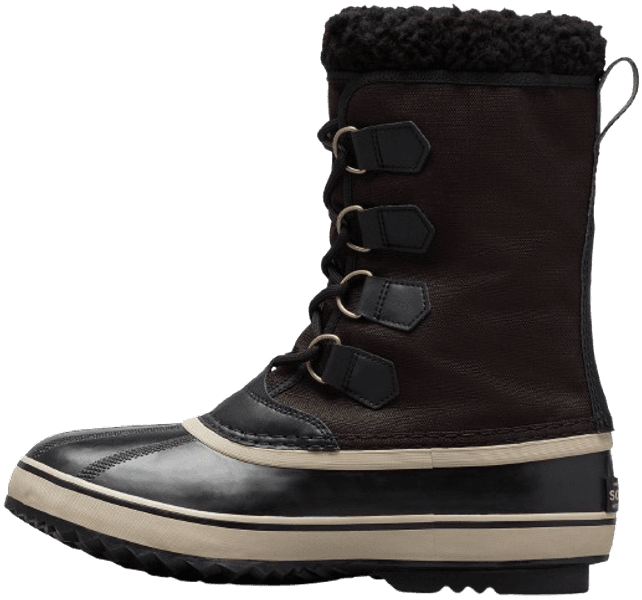 1964 Pac Nylon WP talvisaappaat, musta, view: 2