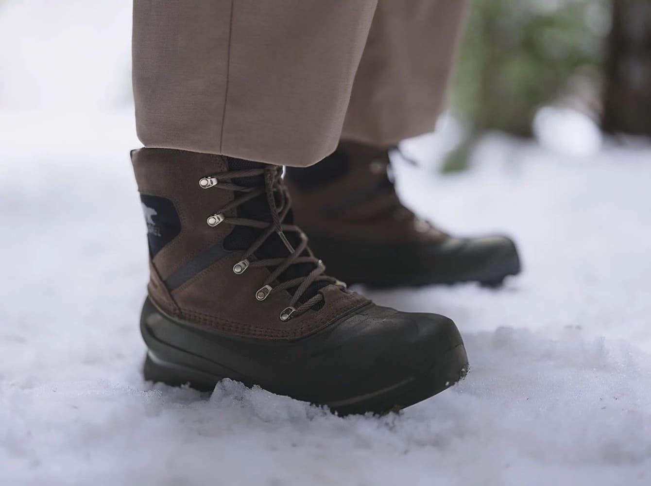 Buxton Lace WP talvikengät, ruskea/musta, view: 7