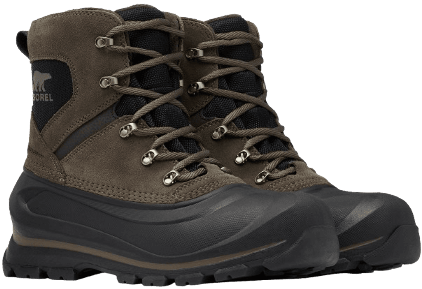 Buxton Lace WP talvikengät, ruskea/musta, view: 1