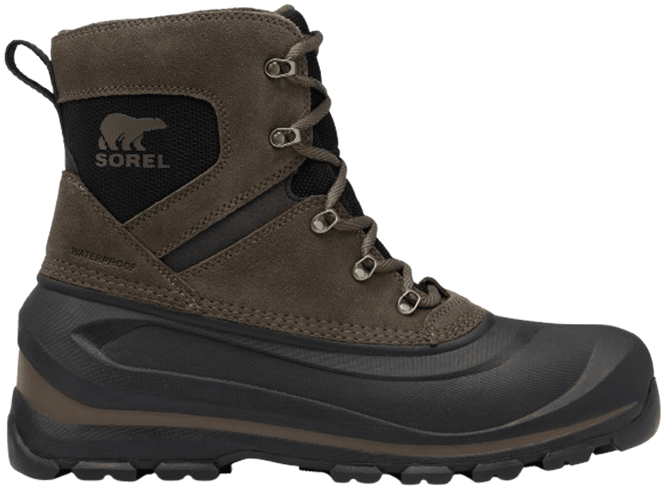 Buxton Lace WP talvikengät, ruskea/musta, view: 0