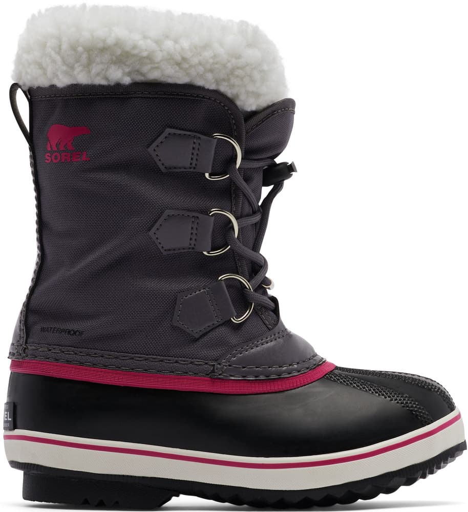 Kids Yoot Pac Nylon WaterProof lasten talvikenkä, pinkki/musta, view: 0