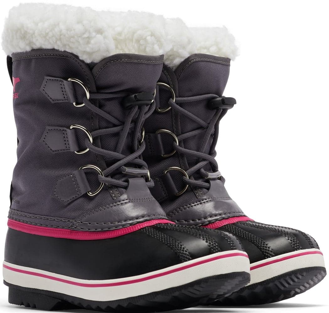 Kids Yoot Pac Nylon WaterProof lasten talvikenkä, pinkki/musta, view: 1