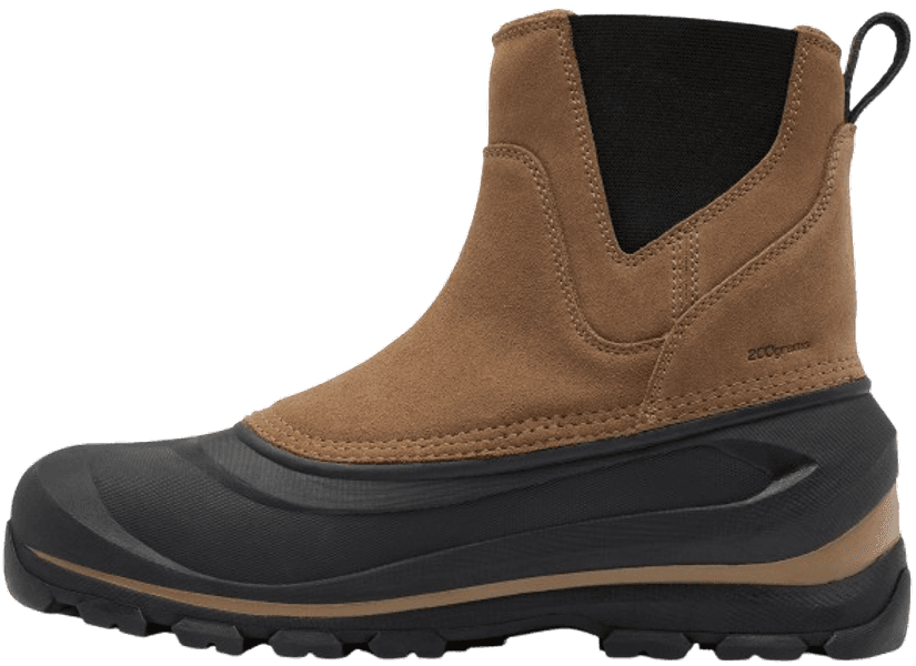 Buxton Pull On WP talvikengät, vaaleanruskea/musta, view: 2