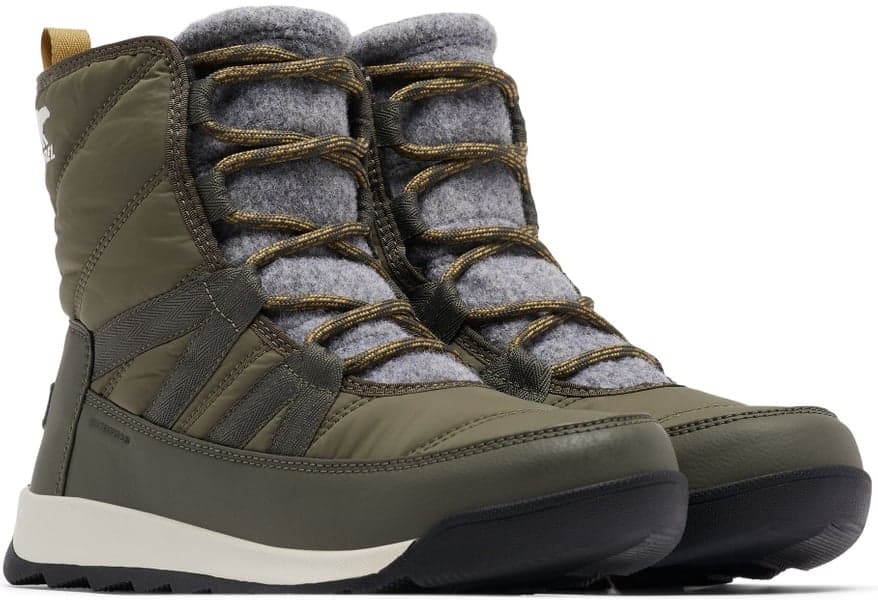 Whitney II Short Lace Waterproof naisten talvikengät, maastonvihreä, view: 1