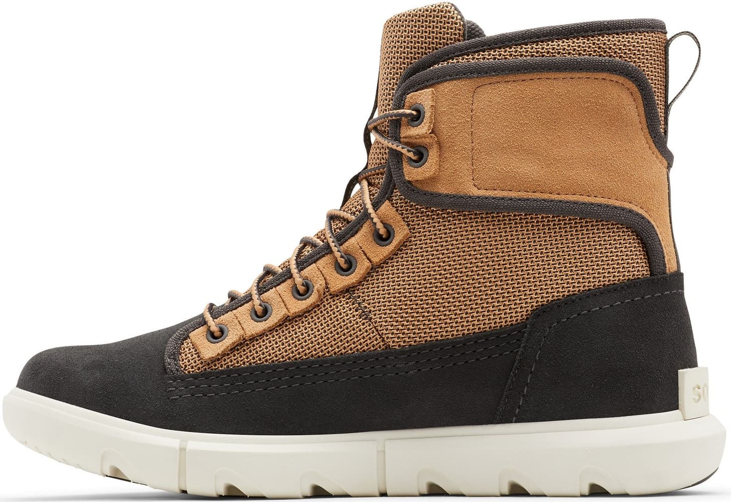 Explorer Mission Boot Waterproof talvikenkä, Tawny Buff/Jet, view: 2