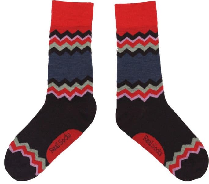 Red Indie Sock, view: 0