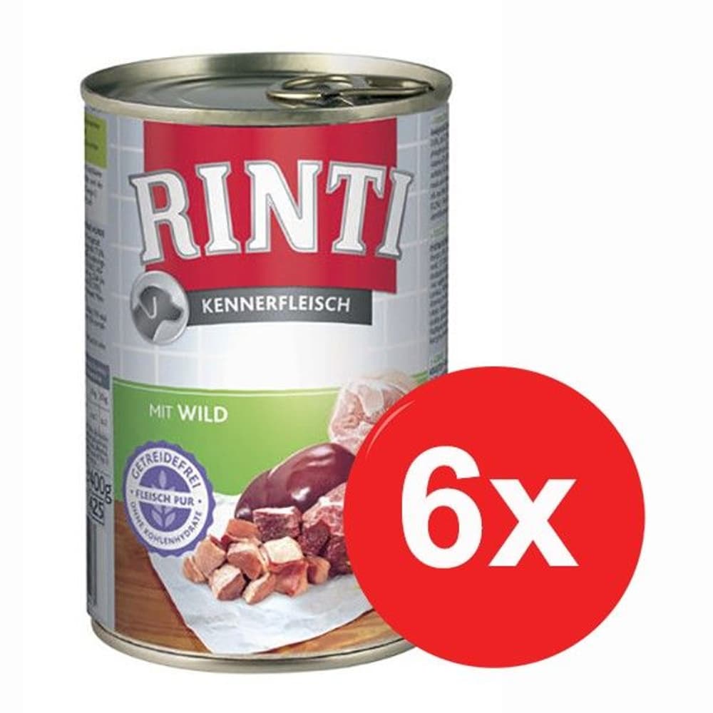 Kennerfleisch riista 400 g x 6, view: 0