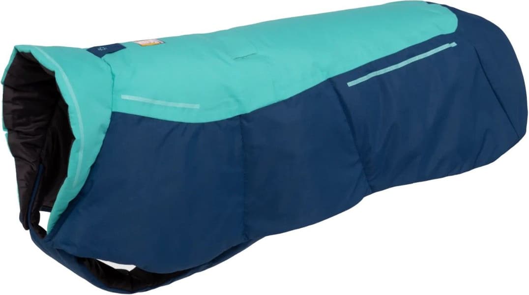 Vert koiran talvitakki, Aurora Teal, view: 0