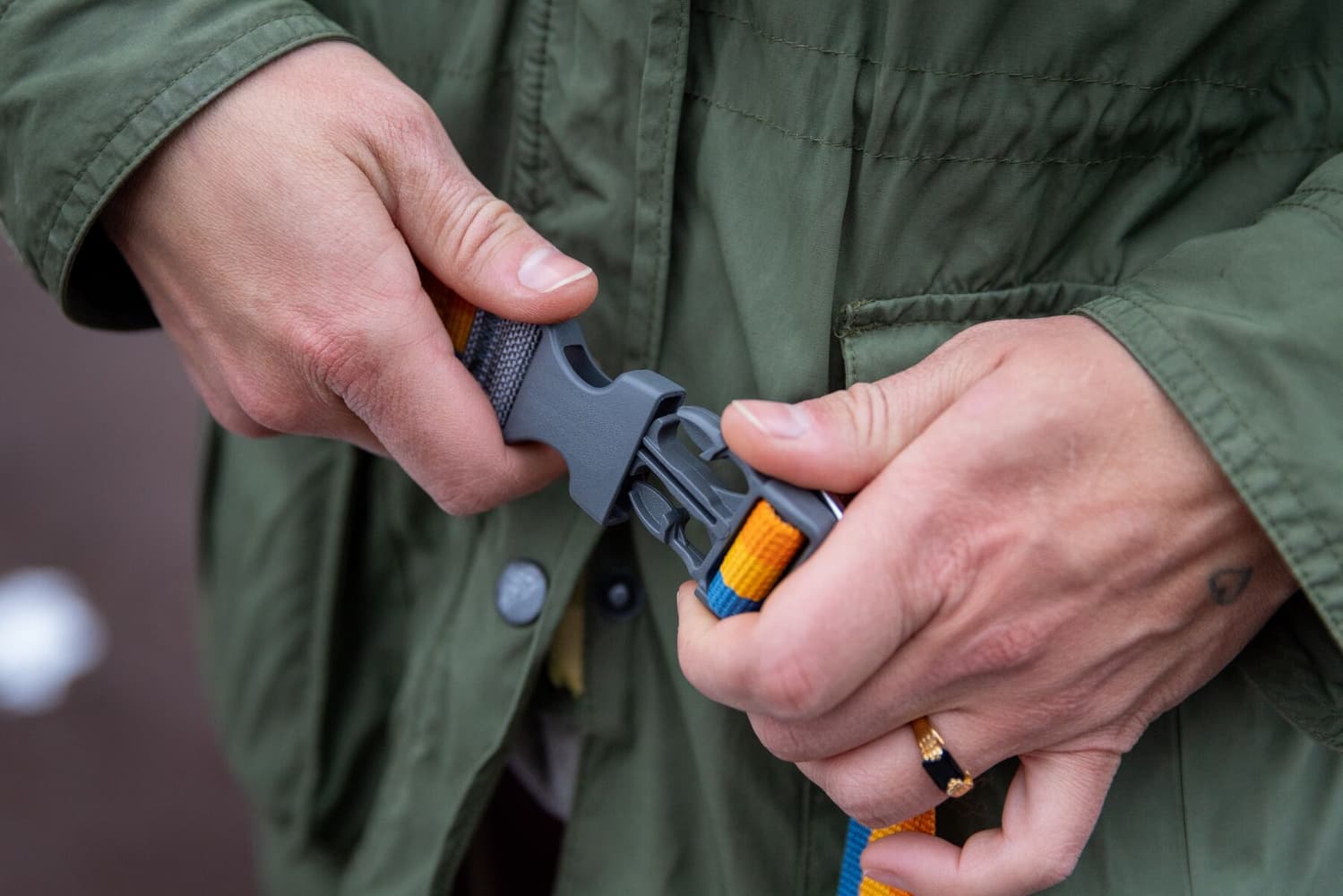 Roamer Leash joustava talutushihna, Yellow Snow, view: 1