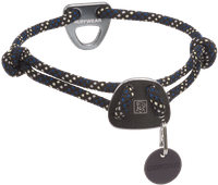 Knot-a-Collar koiran kaulapanta, Obsidian Black - view: 0