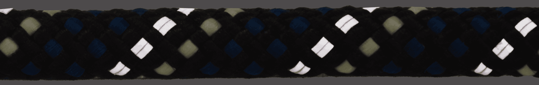 Knot-a-Collar koiran kaulapanta, Obsidian Black, view: 2