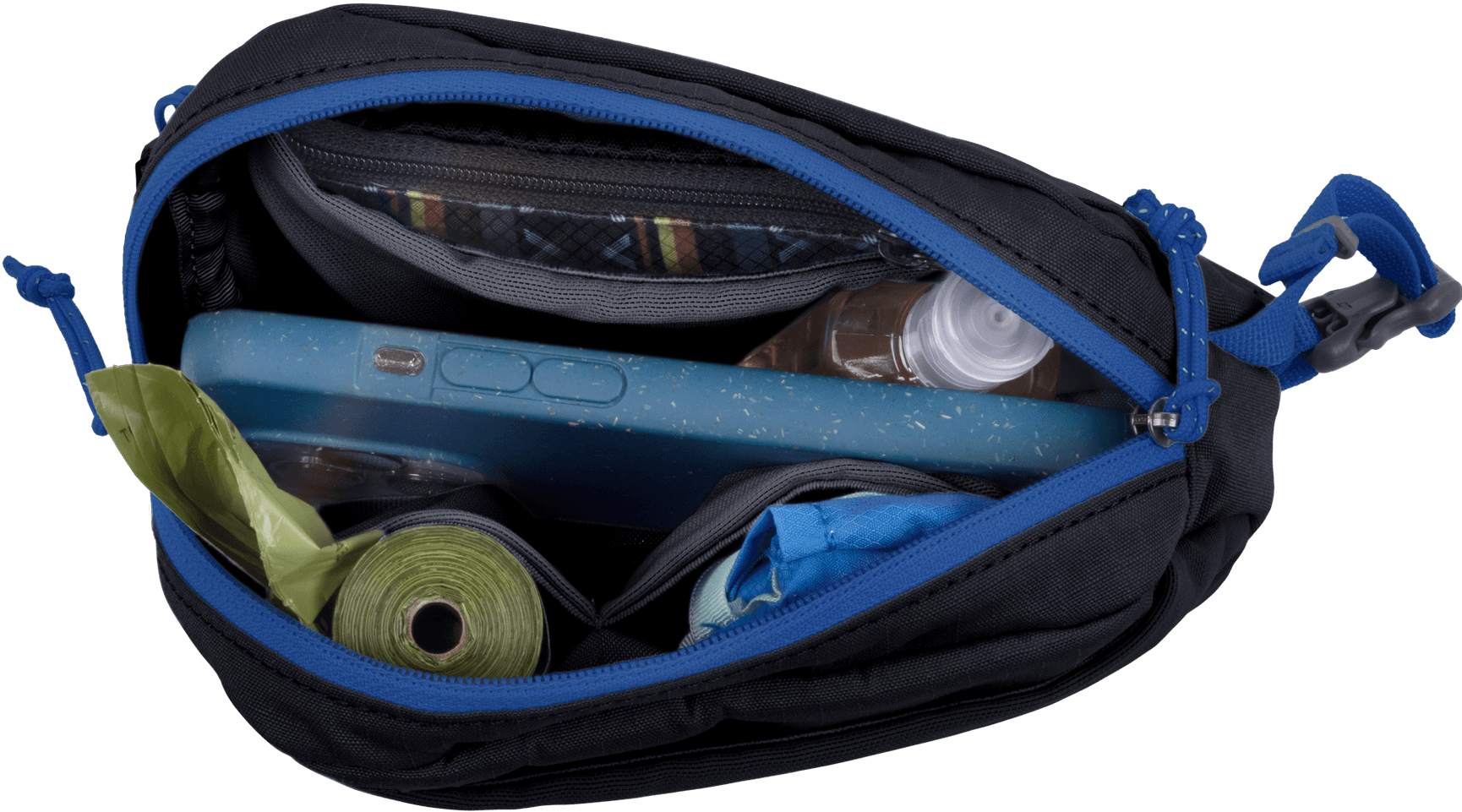 Stash Bag Plus tarvikelaukku, harmaa/sininen, view: 3