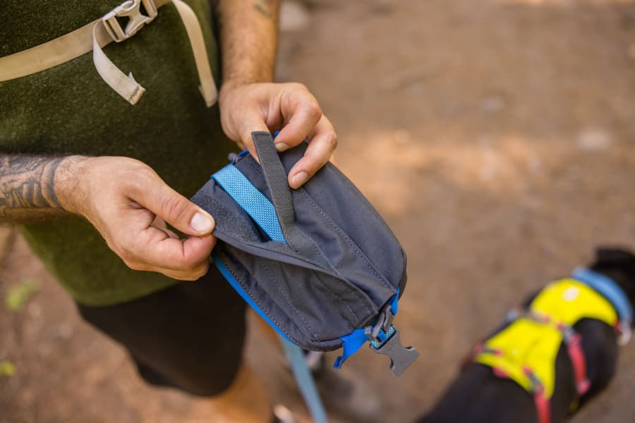 Stash Bag Plus tarvikelaukku, harmaa/sininen, view: 9
