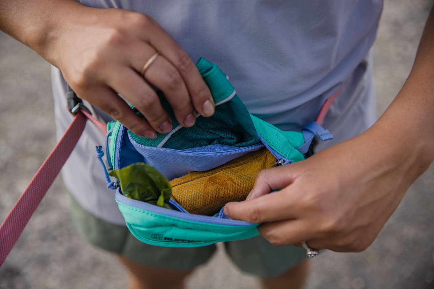 Stash Bag Plus tarvikelaukku, mintunvihreä, view: 8