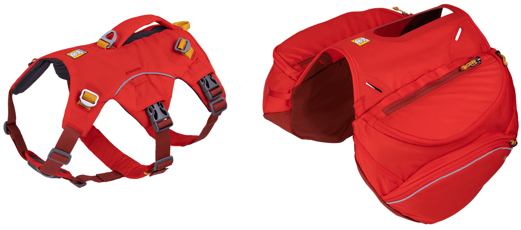 Palisades Pack koiran reppu, punainen, view: 1