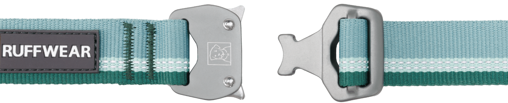 Top Rope Collar koiran kaulapanta, River Rock Green, view: 1