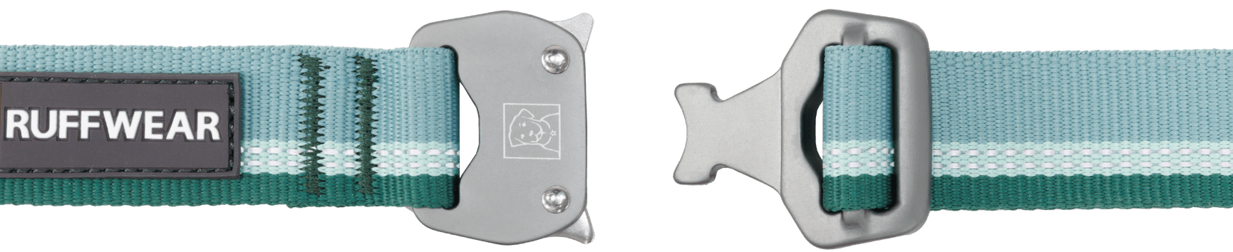Top Rope Collar koiran kaulapanta, River Rock Green, view: 1