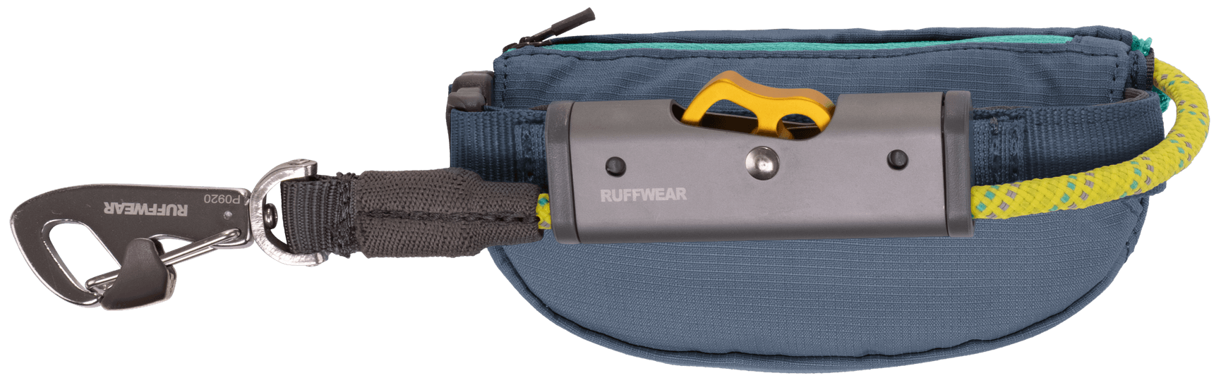 Hitch Hiker Leash säädettävä talutushihna, keltainen/harmaa, view: 1