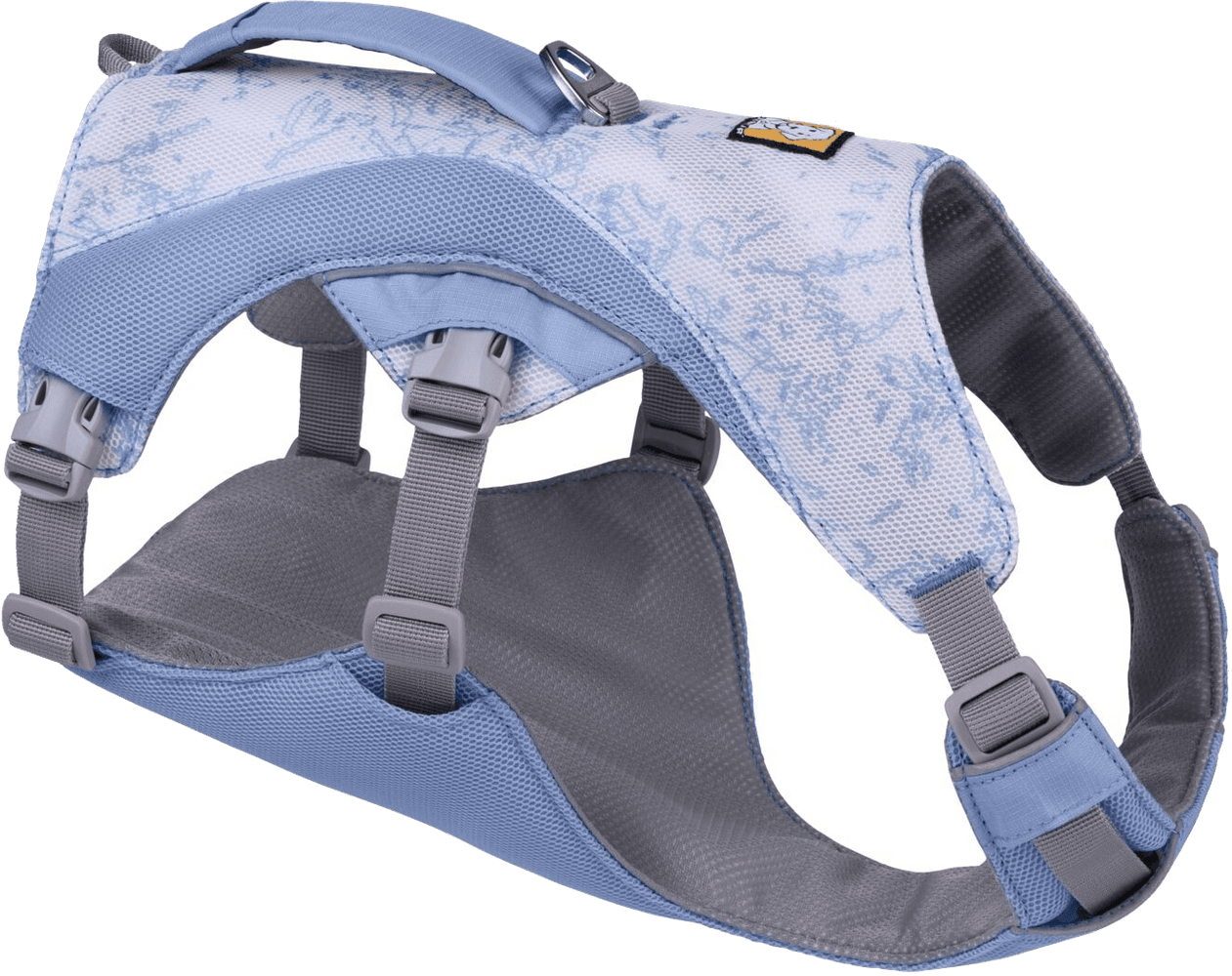 Swamp Cooler Harness viilentävät valjaat, pastellinsininen, view: 2