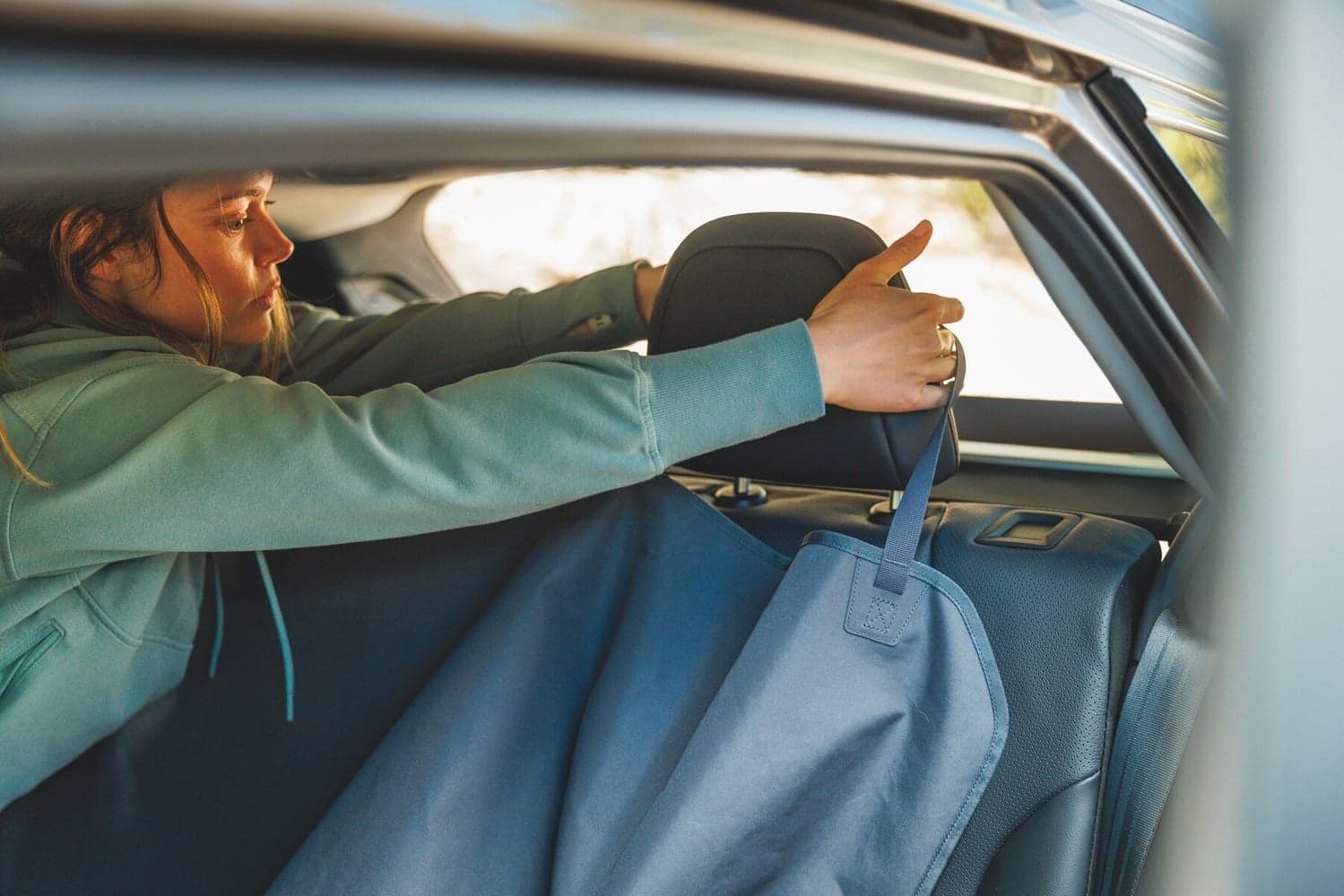 The Dirtbag Seat Cover autosuoja, Basalt Gray, view: 4