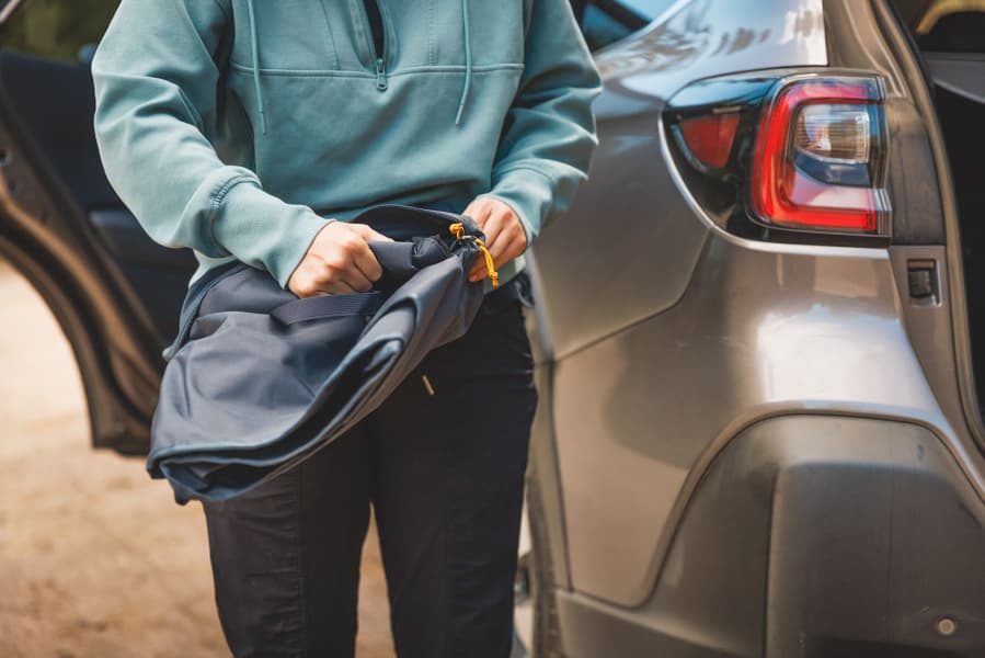 The Dirtbag Seat Cover autosuoja, Basalt Gray, view: 8