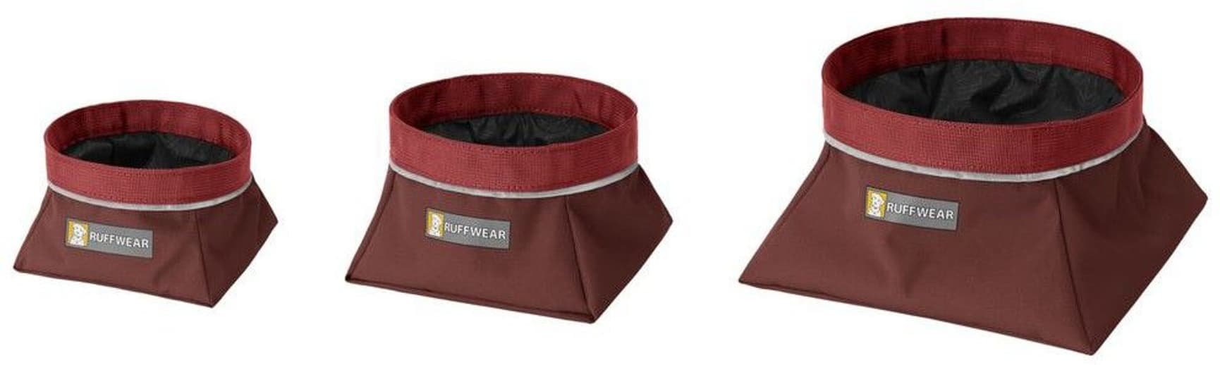 Ruffwear Quencher Bowl Fired Brick Huckleberry, view: 1