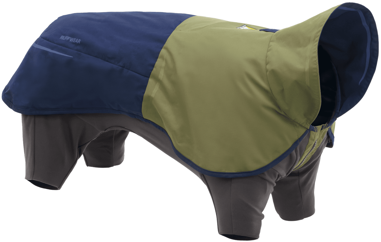 Sun Shower Coverall koiran sadehaalari, XXS-S, Midnight Blue, view: 0