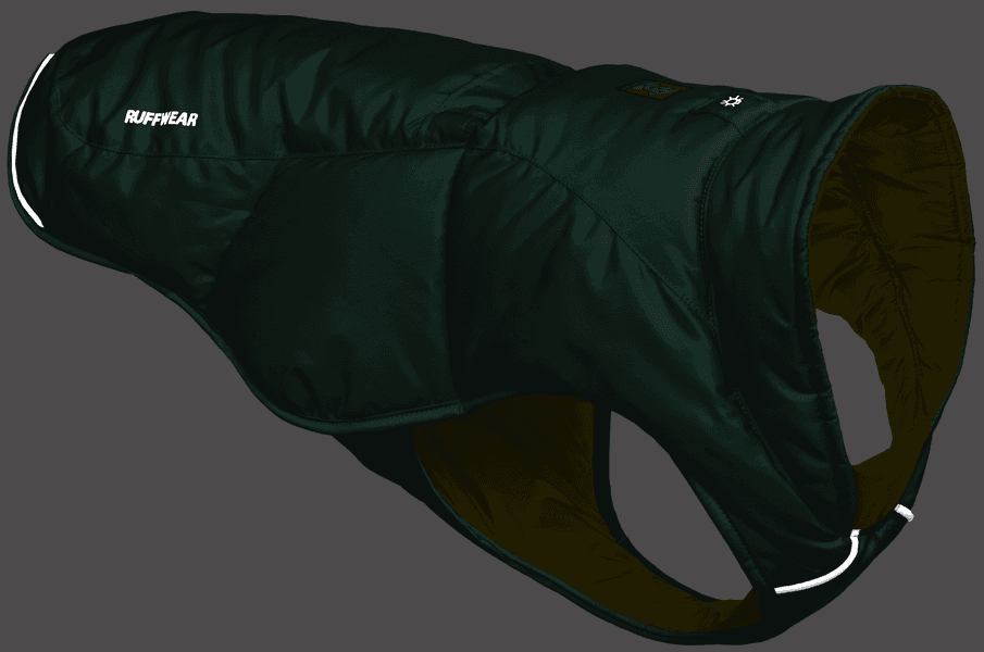 Quinzee Insulated Jacket koiran talvitakki, River Rock Green, view: 4