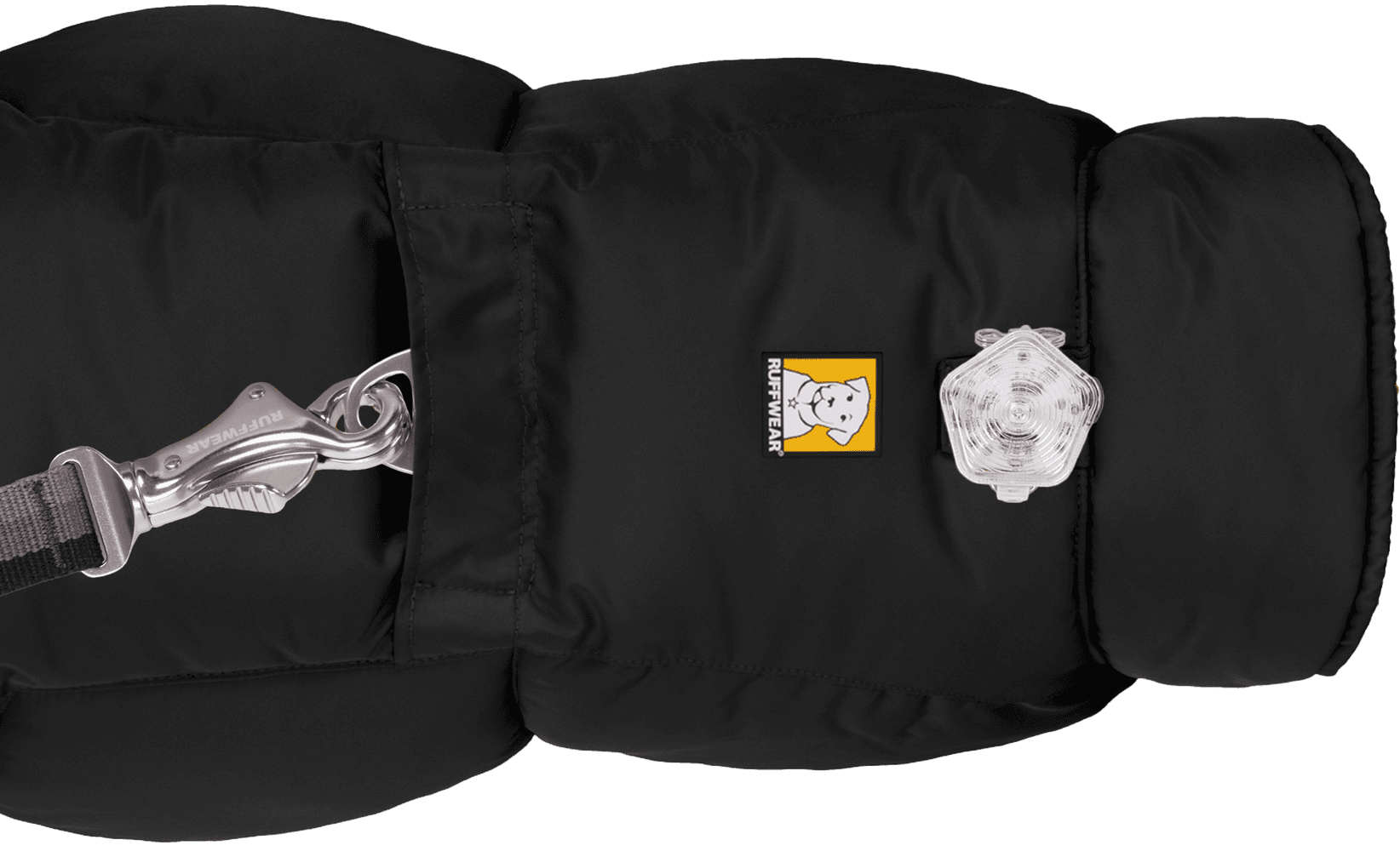 Quinzee Insulated Jacket koiran talvitakki, Obsidian Black, view: 2