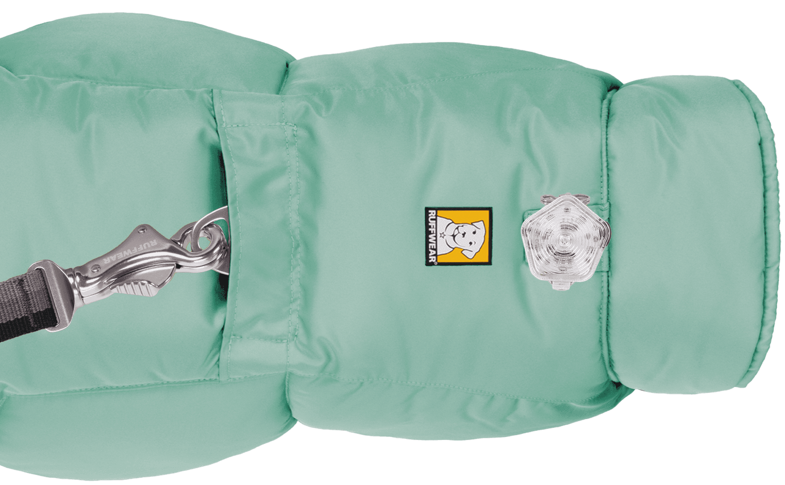 Quinzee Insulated Jacket koiran talvitakki, River Rock Green, view: 2
