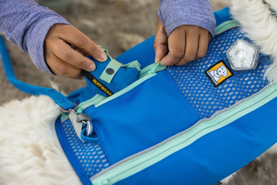 Trail Runner Running Vest koiran reppuliivi, sininen, view: 11