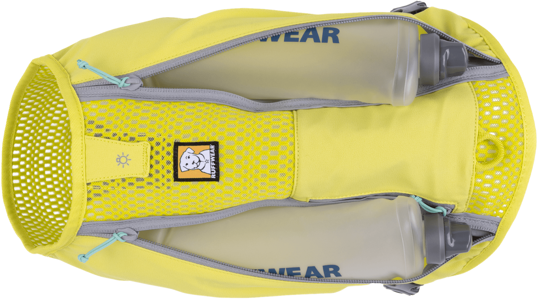 Trail Runner Running Vest koiran reppuliivi, keltainen, view: 3