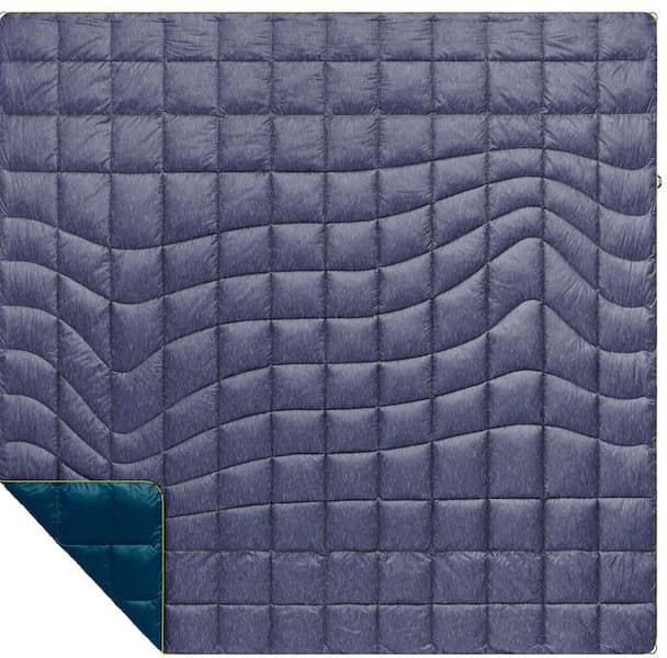 Nanoloft Puffy kahden hengen retkeilypeitto, petrooli/harmaa, view: 0