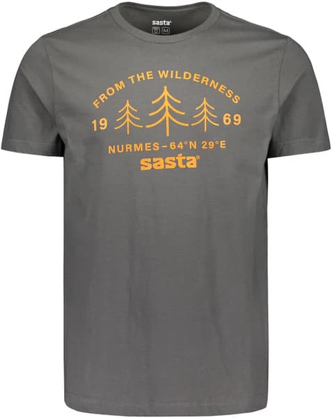 Wilderness T-shirt t-paita, tummanharmaa, view: 0