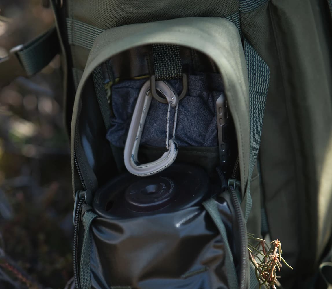 Side Pouch sivutasku, 4 L, ruskea, view: 5