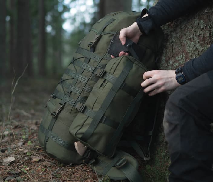 Side Pouch sivutasku, 6 L, musta, view: 4