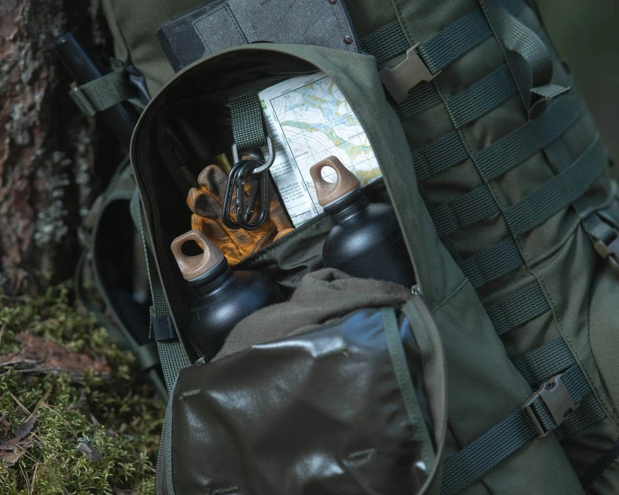 Side Pouch sivutasku, 12 L, vihreä, view: 2