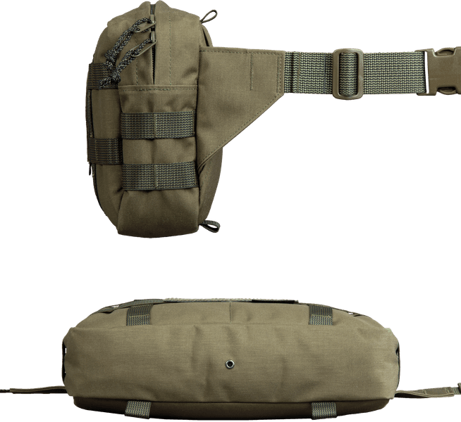 Askare Hip Pack vyölaukku, ruskea, view: 2