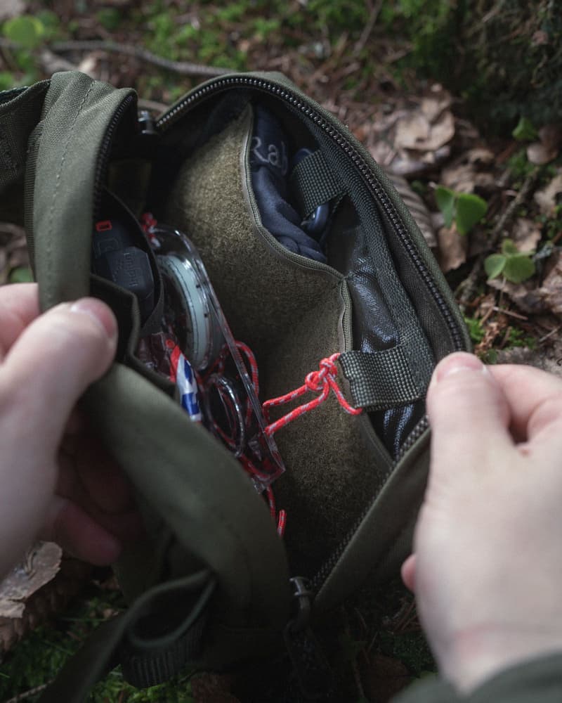 Kukkaro Hip Pack vyölaukku, Black, view: 2