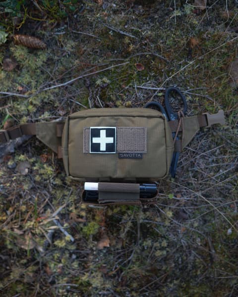Kukkaro Hip Pack vyölaukku, Black, view: 4