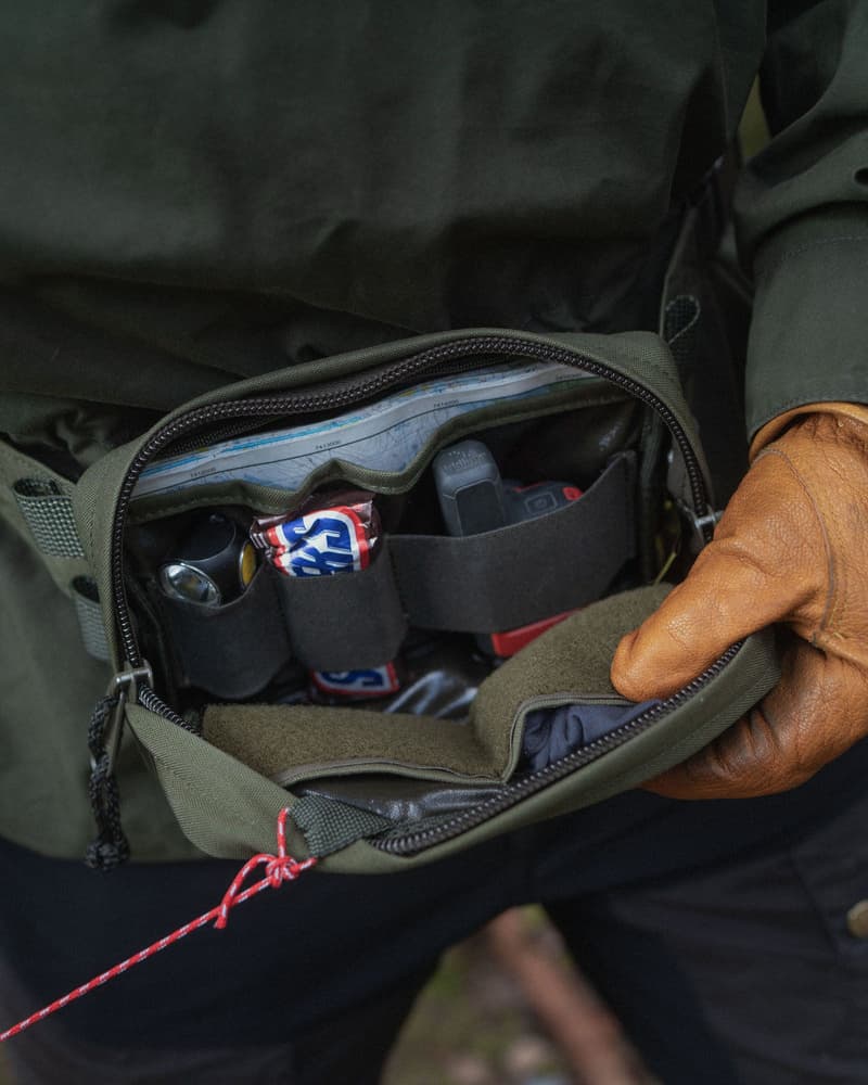 Kukkaro Hip Pack vyölaukku, vihreä, view: 1