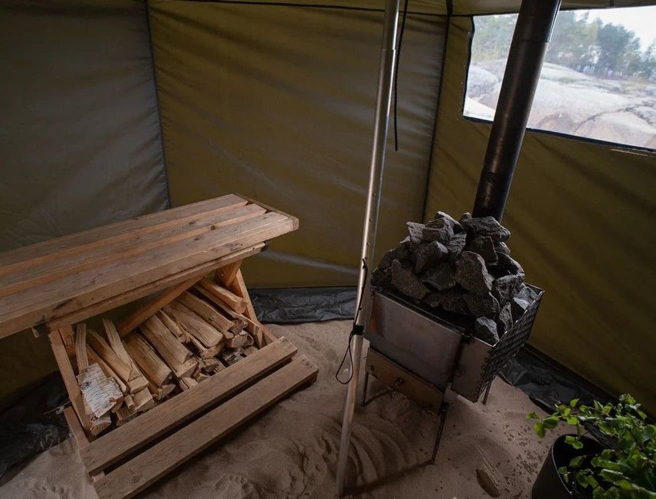 Hiisi 4 saunateltta, view: 4